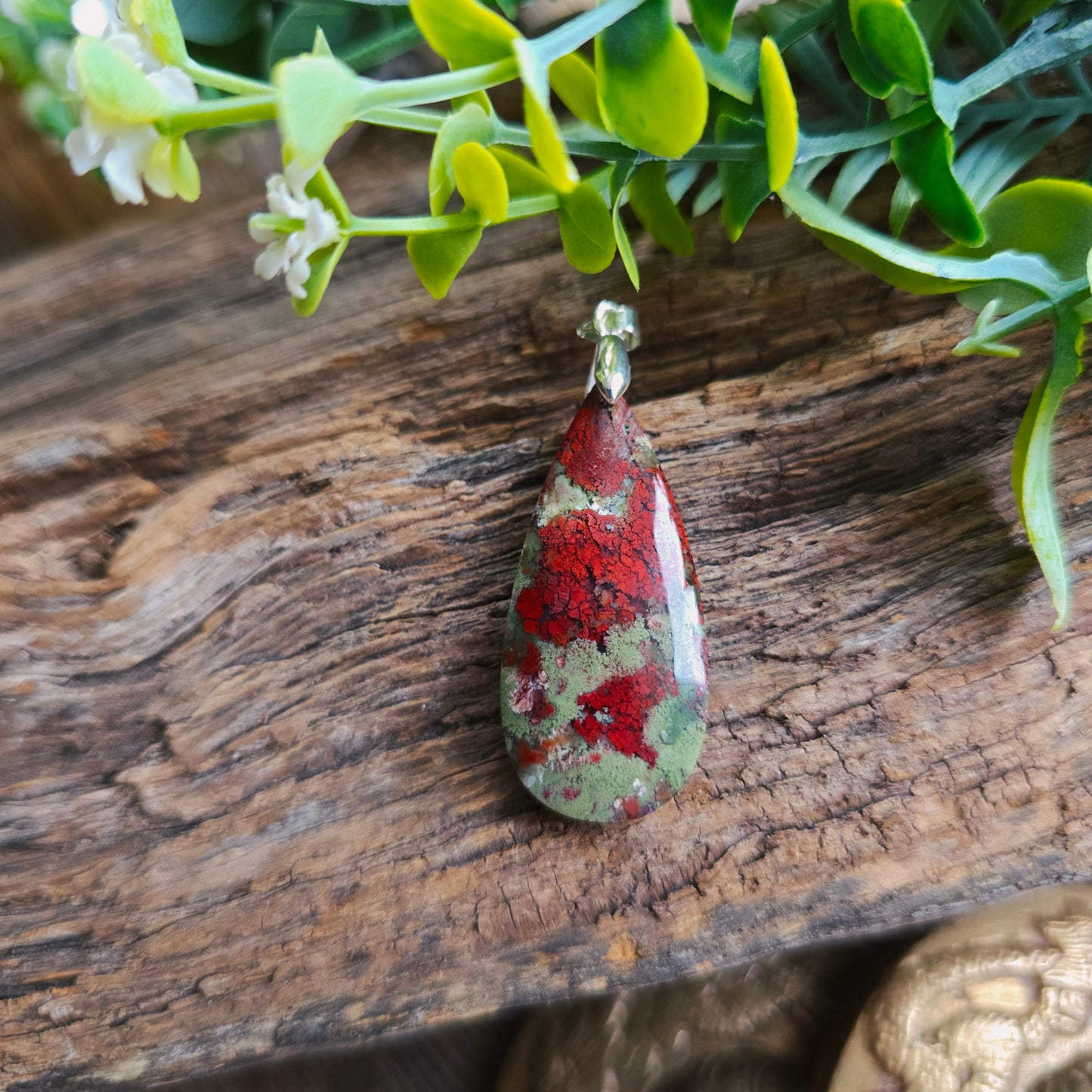 Pendentif en Agate mousse - n°2