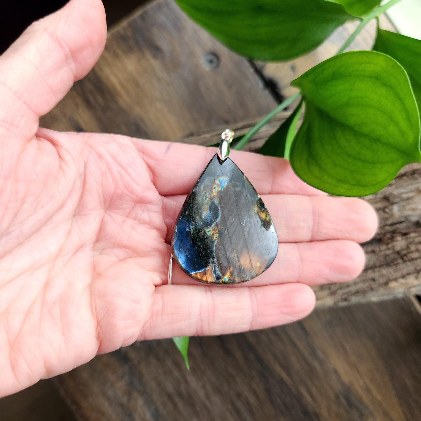 Pendentif en Labradorite - n°4