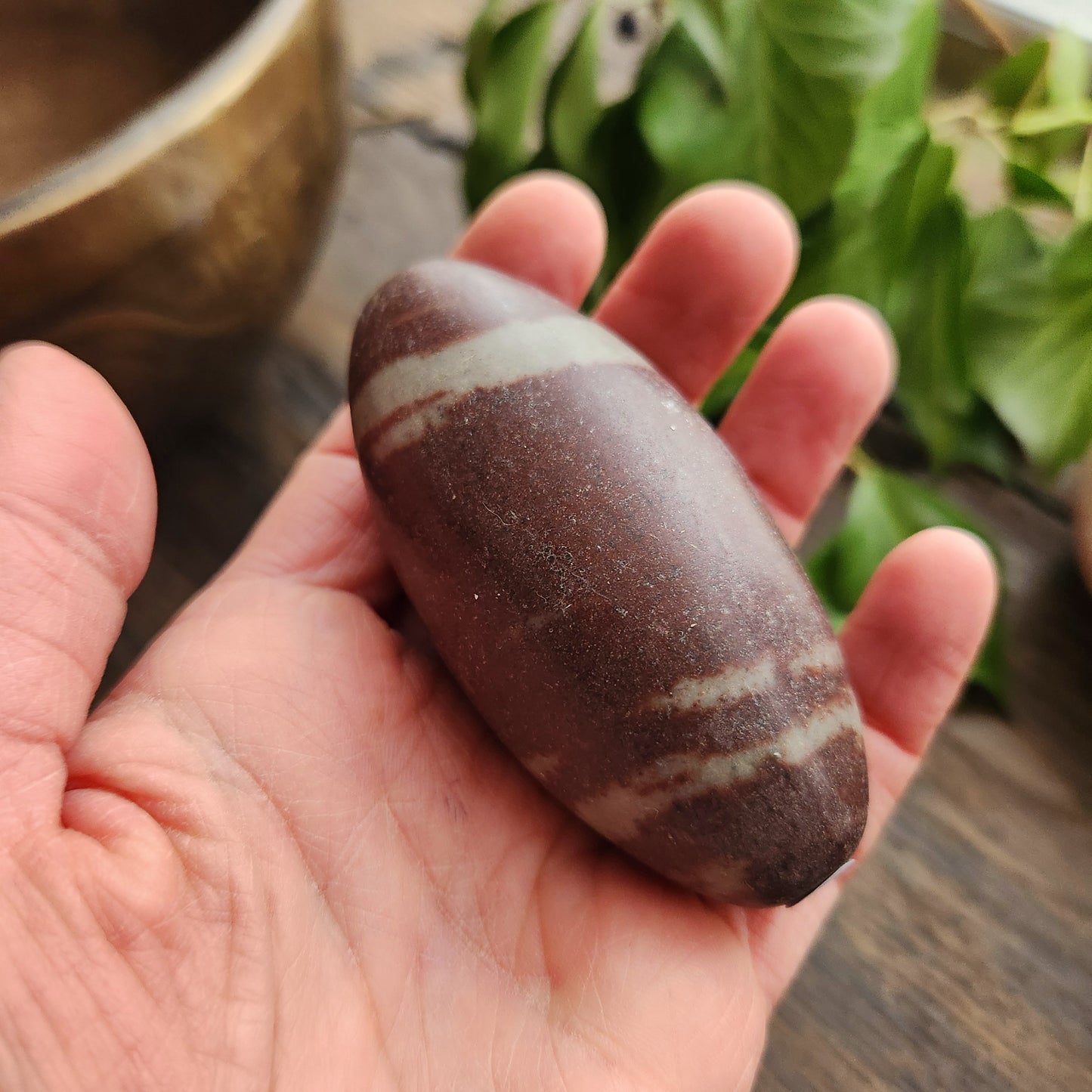 Shiva Lingam Marron - Moyen - n°2