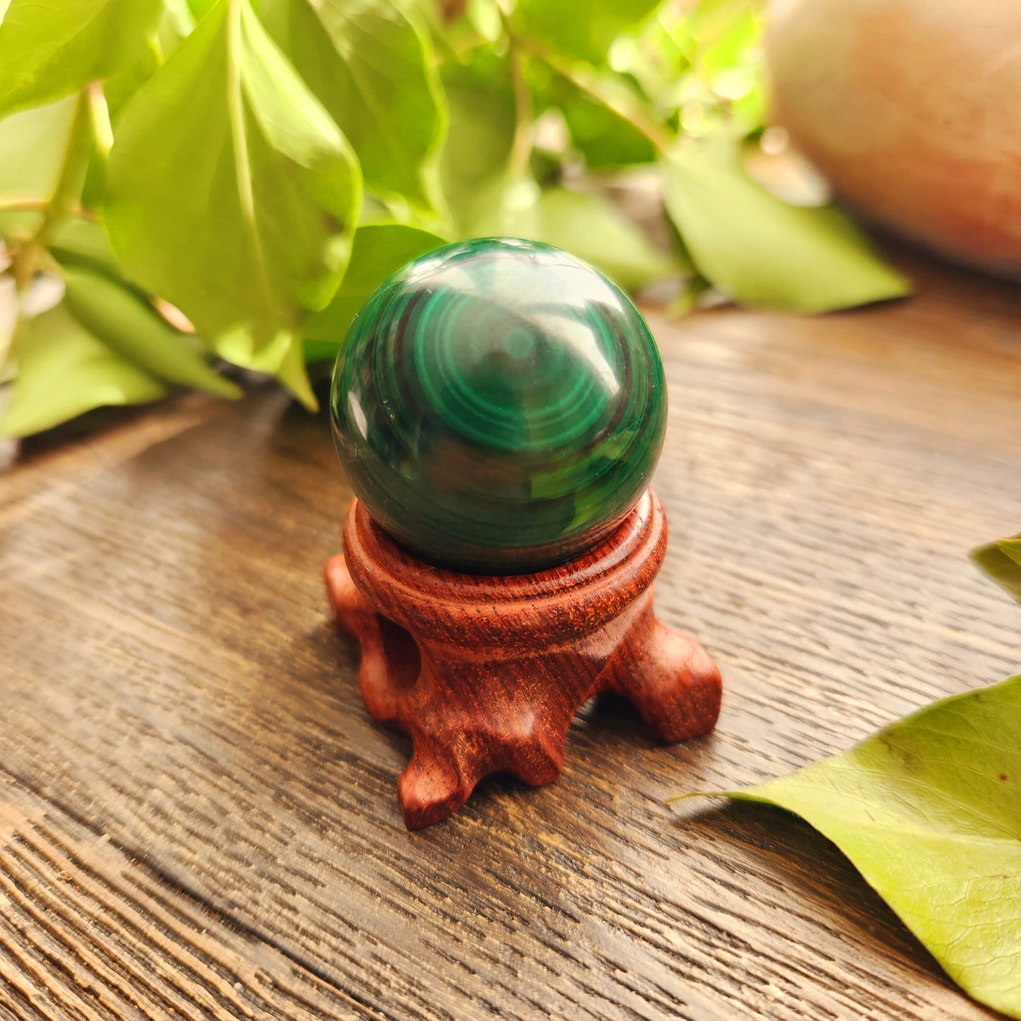 Sphère en Malachite - n°4