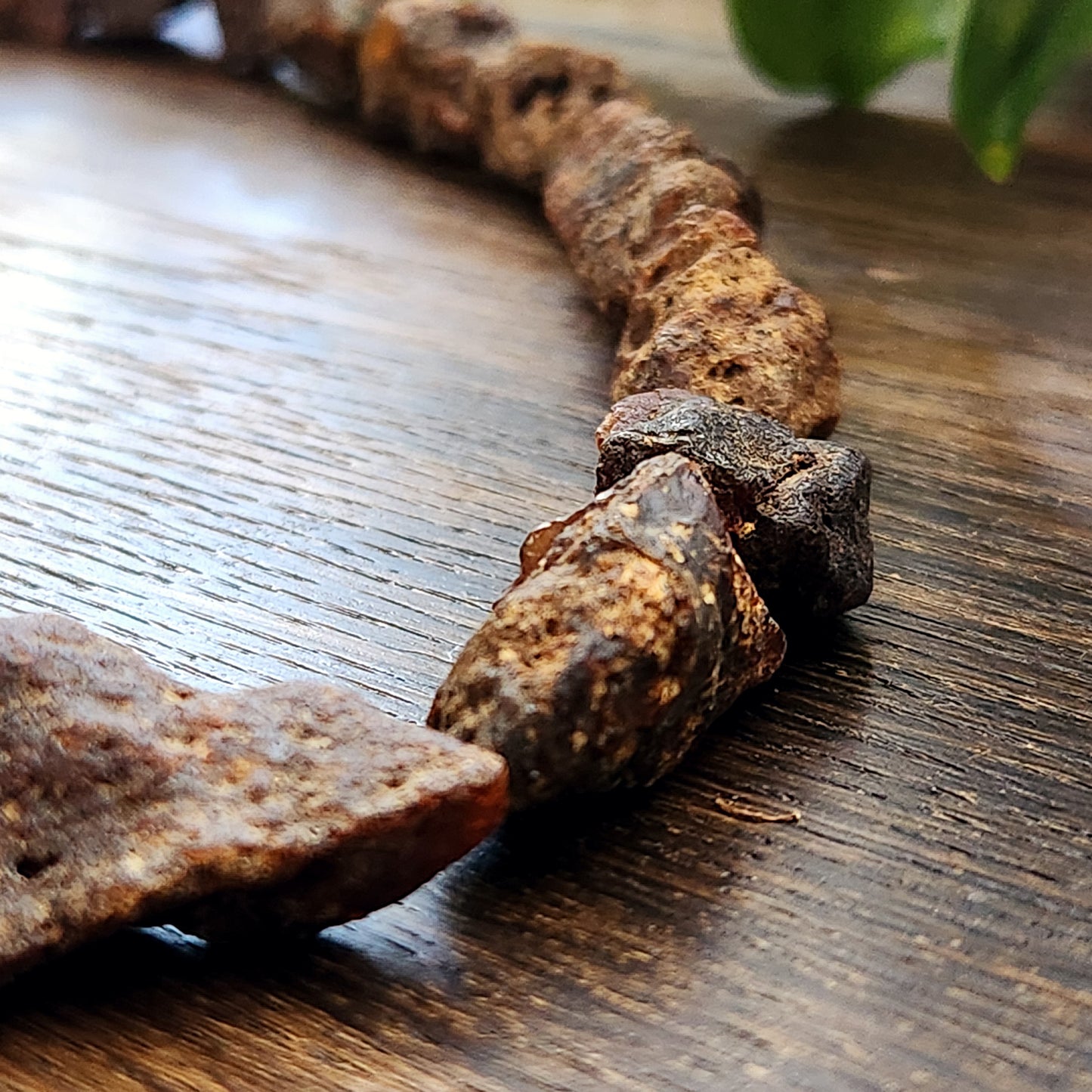 Collier en Ambre brut - n°3