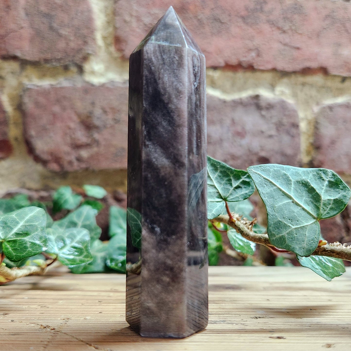 Tour en Obsidienne Argentée - n°2