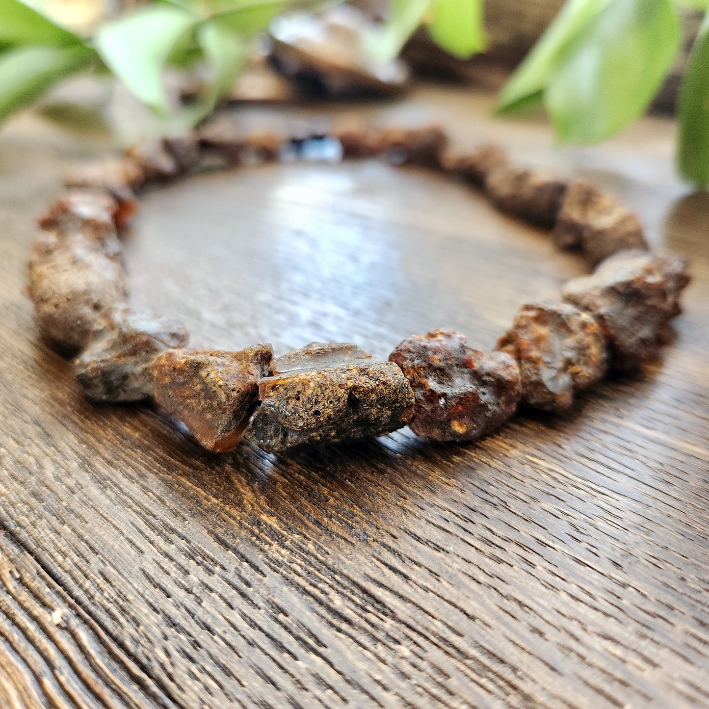 Collier en Ambre brut - n°2