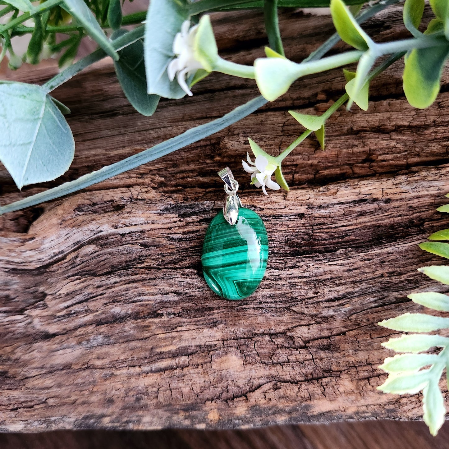 Pendentif en Malachite - n°13