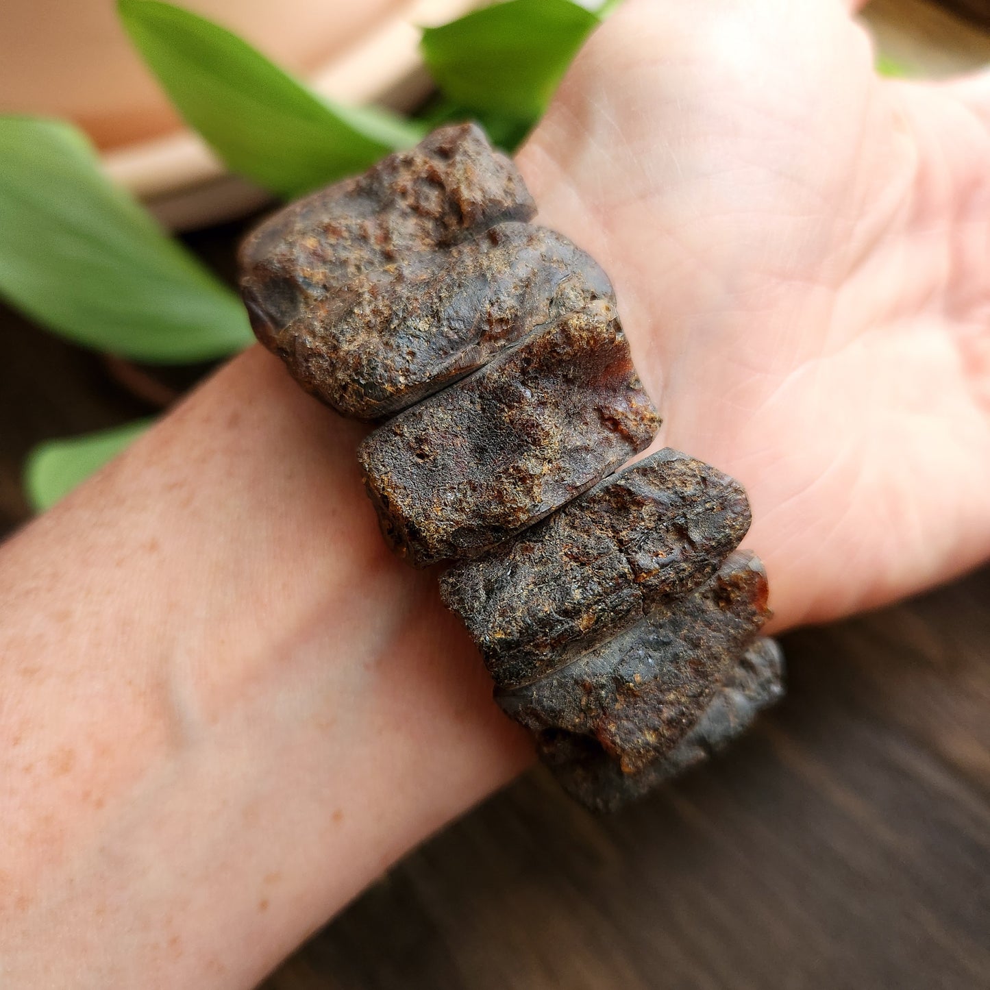 Bracelet en Ambre brut - n°3