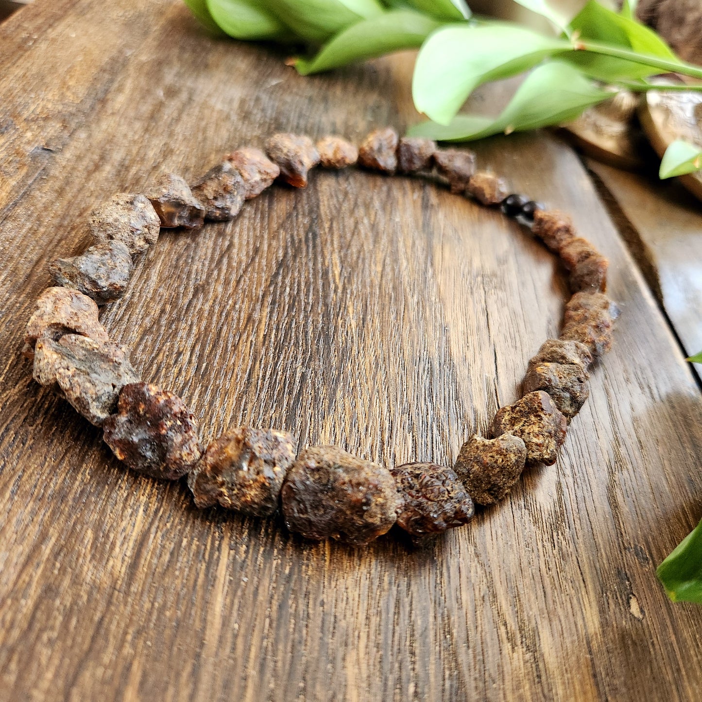 Collier en Ambre brut - n°2