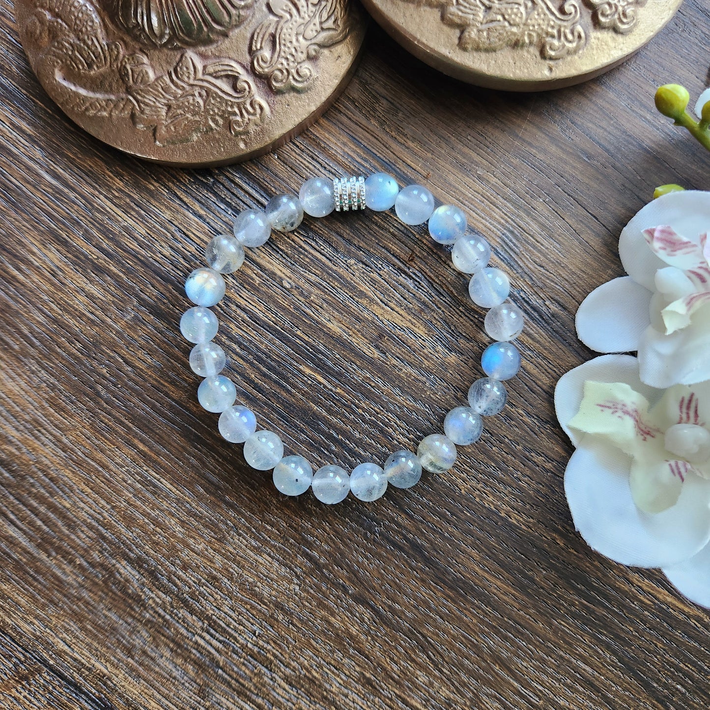 Bracelet en Labradorite - 8mm