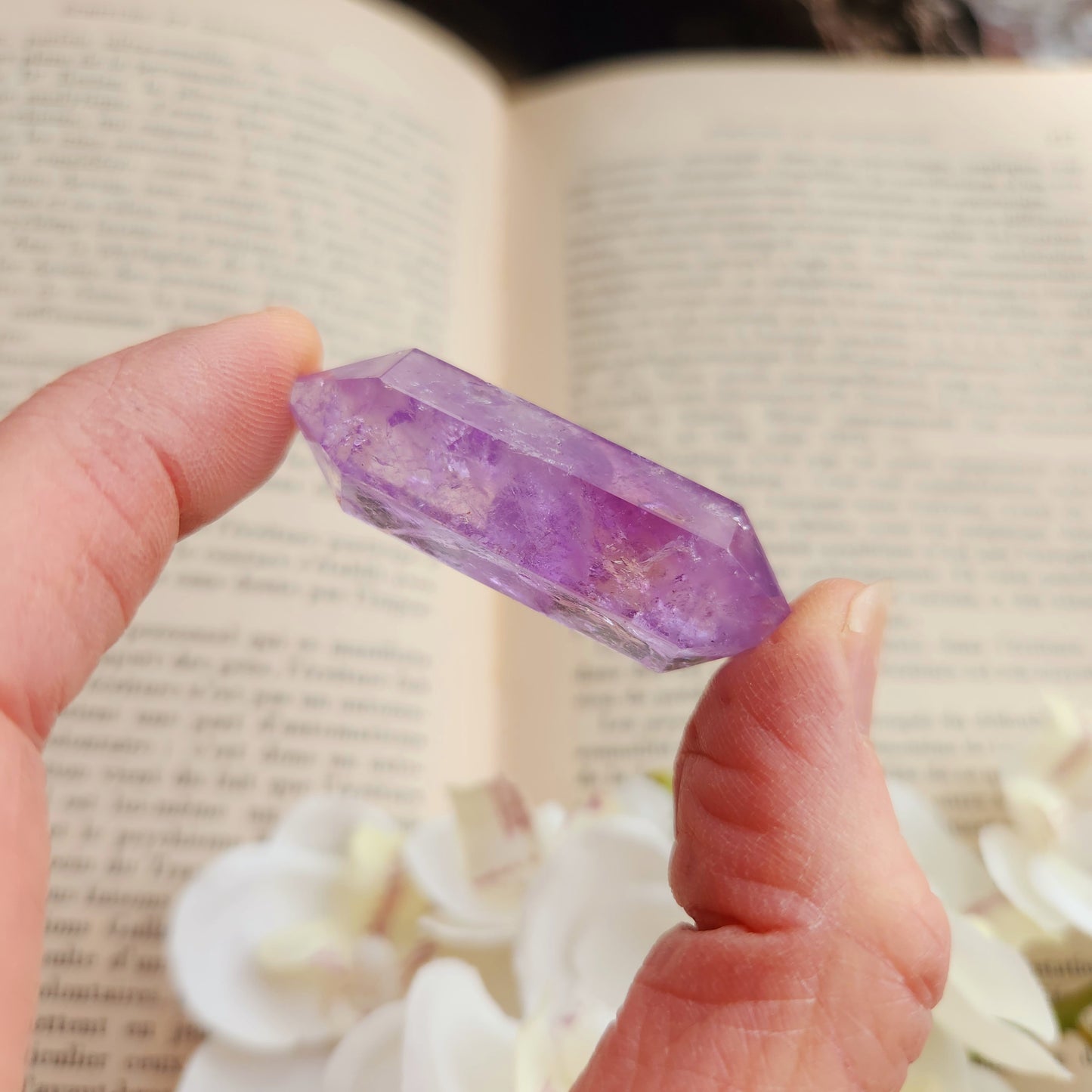 Double pointe en Améthyste - n°4