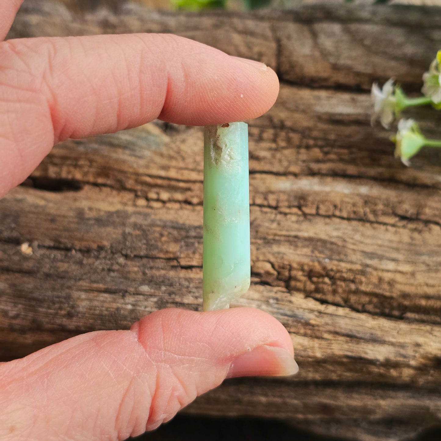 Pendentif Totem en Chrysoprase - n°2