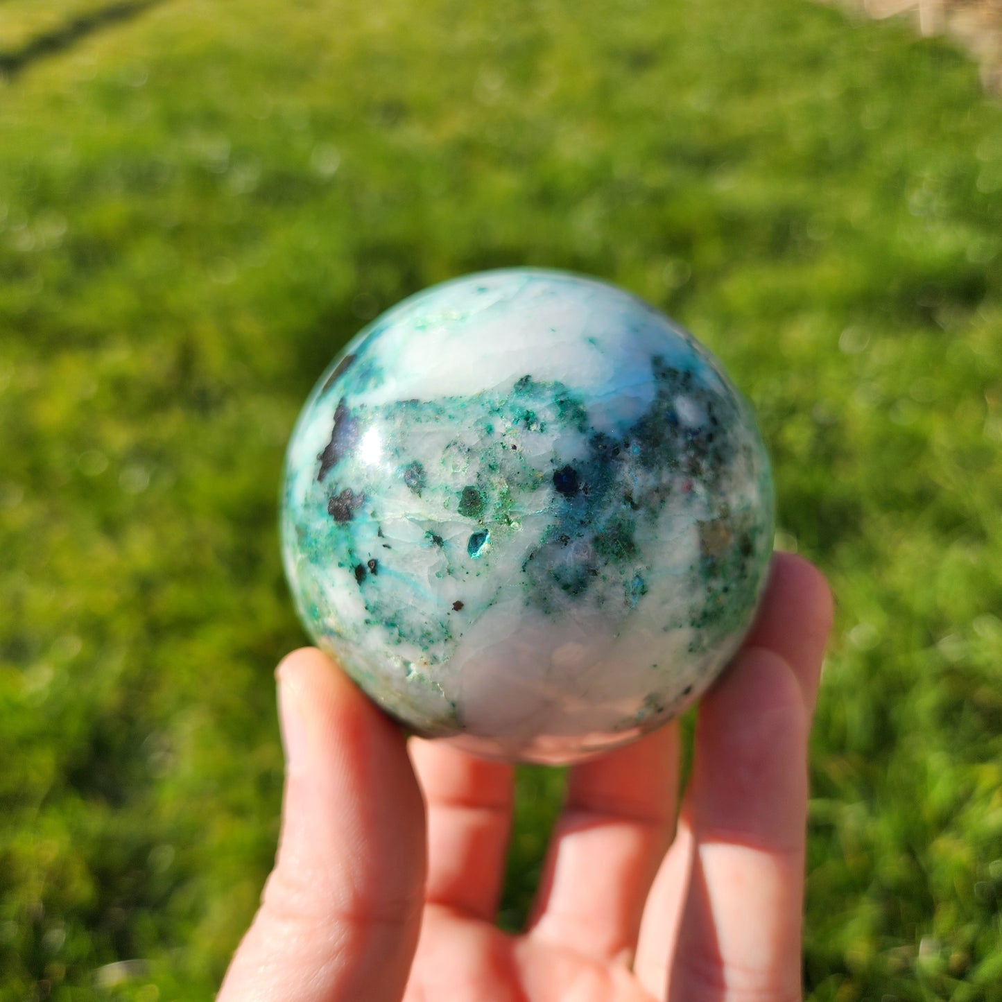 Sphère en Jaspe phoenix - n°1