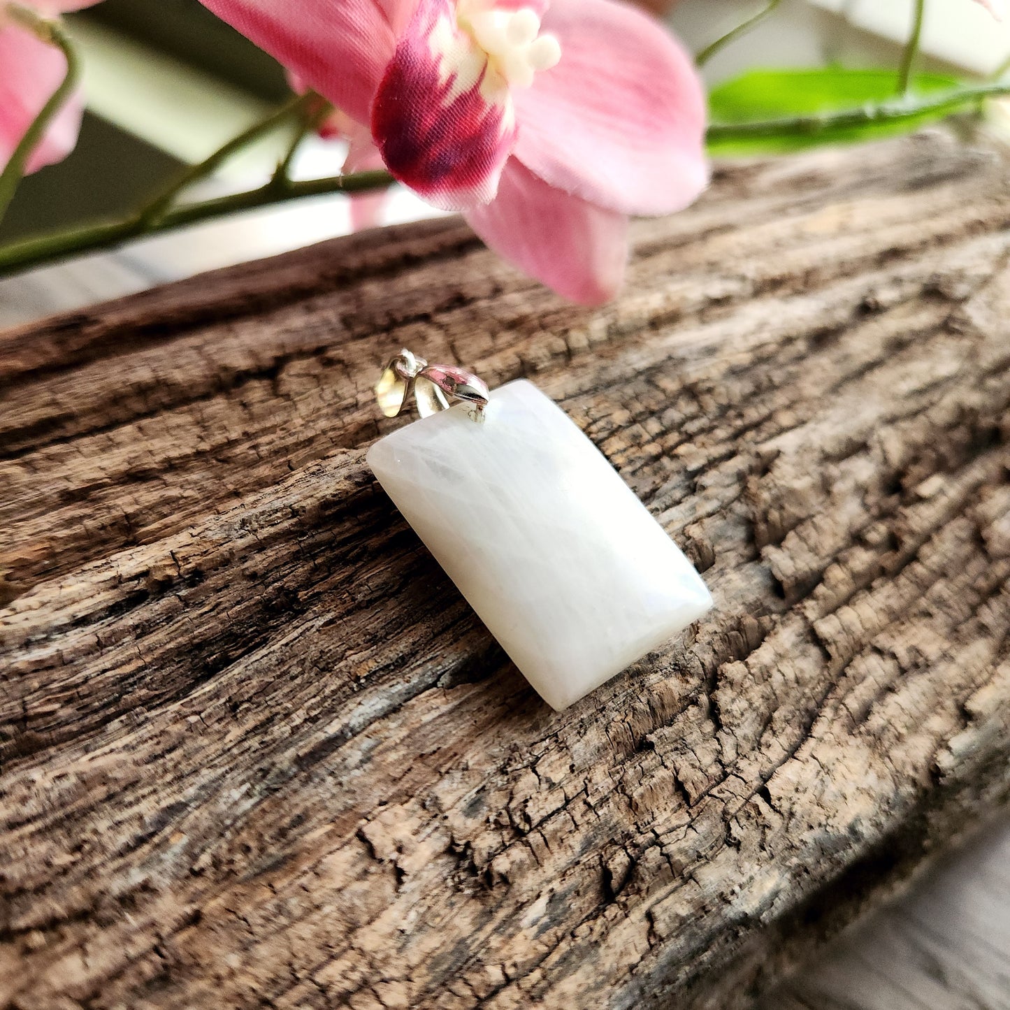 Pendentif en Pierre de lune - n°1