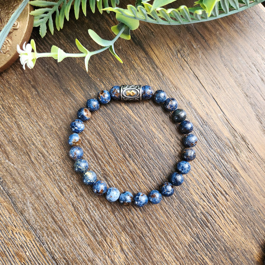 Bracelet Dumortiérite - 8mm