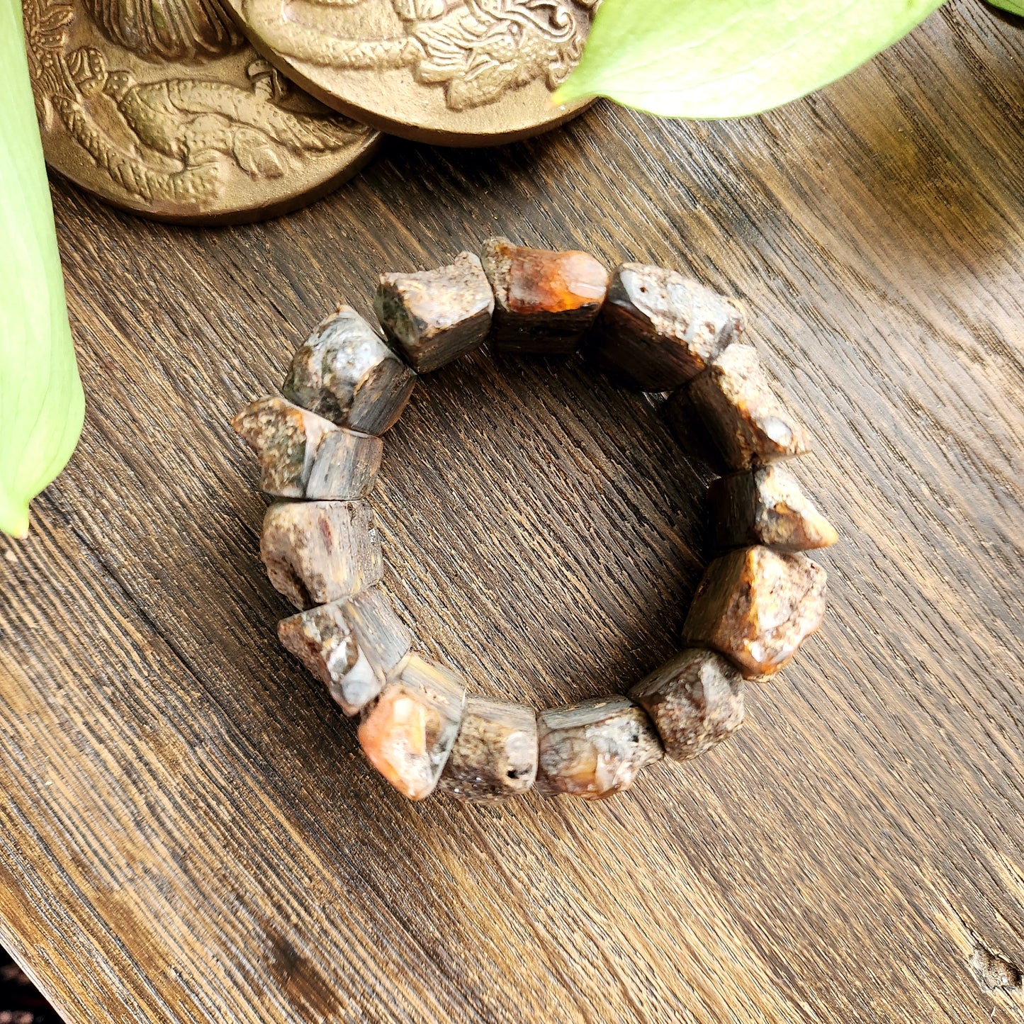 Bracelet en Ambre brut - n°1