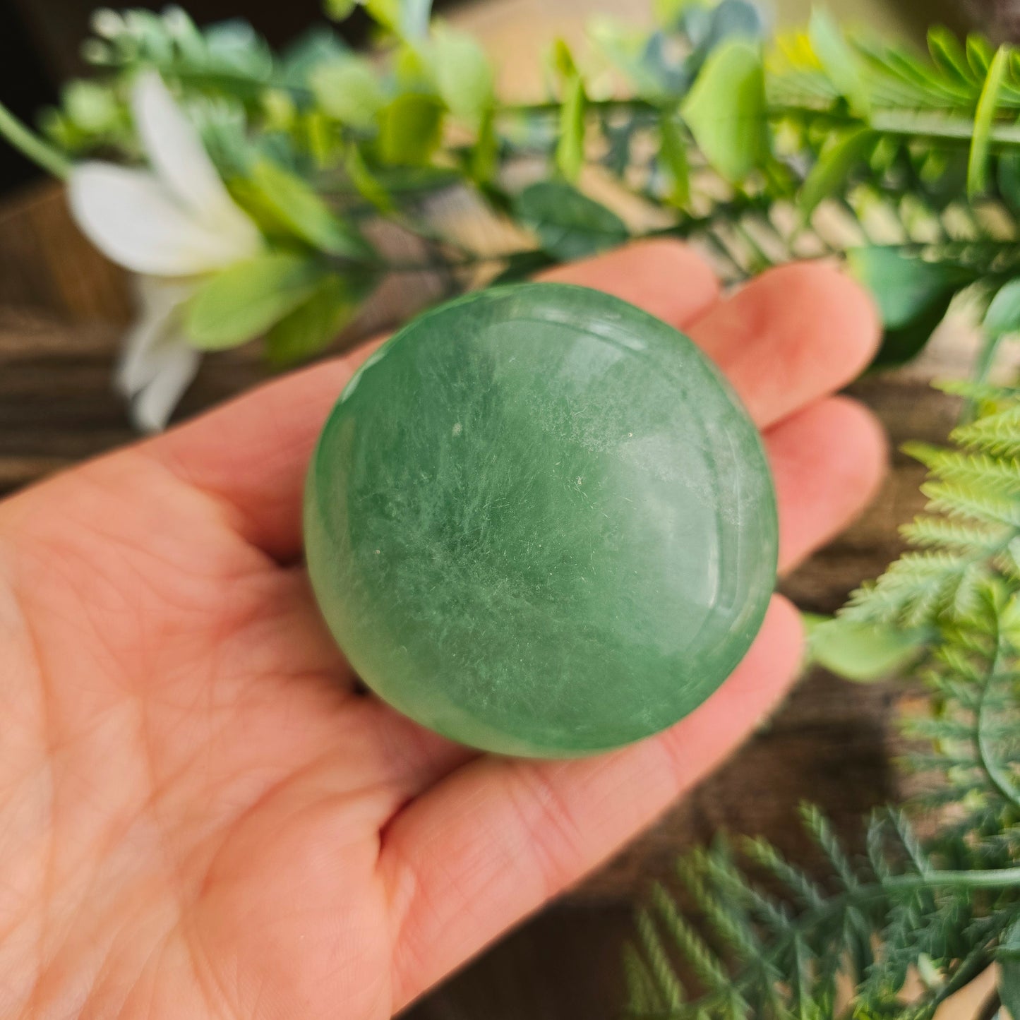 Galet en Fluorite verte - n°1