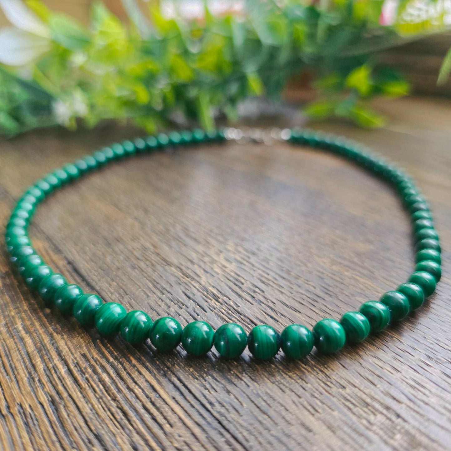 Collier en Malachite