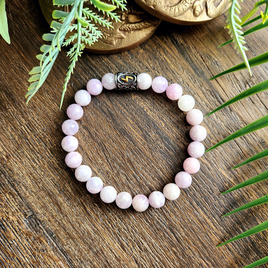 Bracelet en Kunzite - 8mm