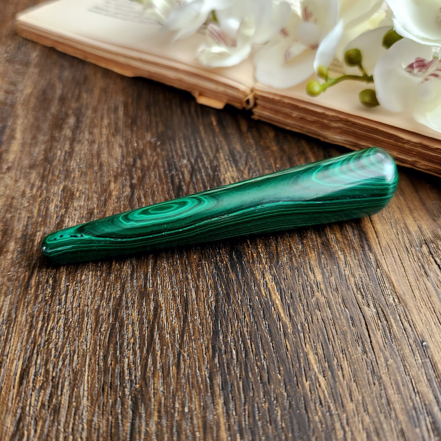 Bâton de massage en Malachite - n°1