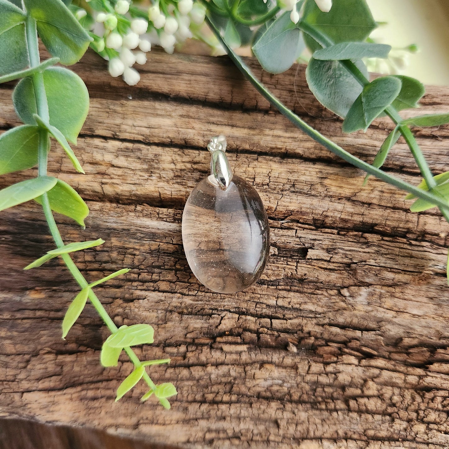 Pendentif en Quartz blanc - n°2