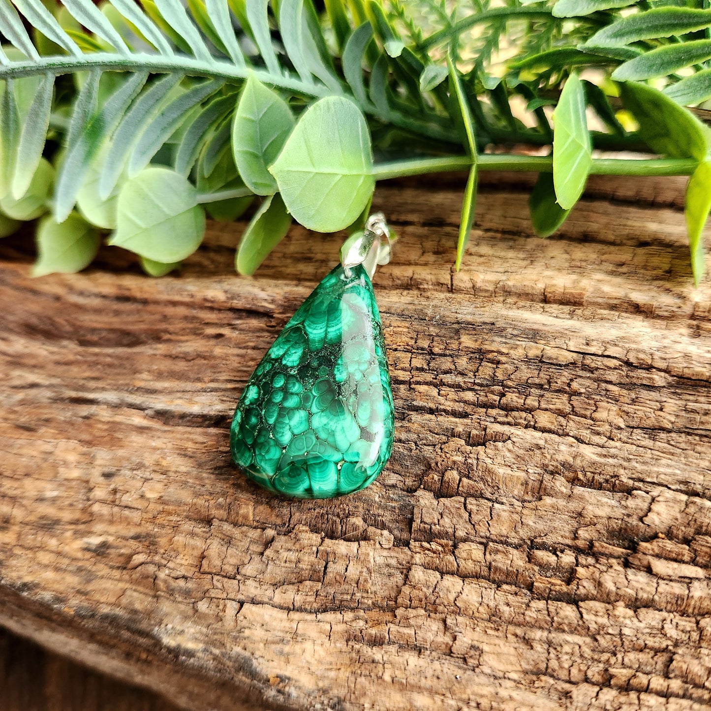 Pendentif en Malachite - n°4