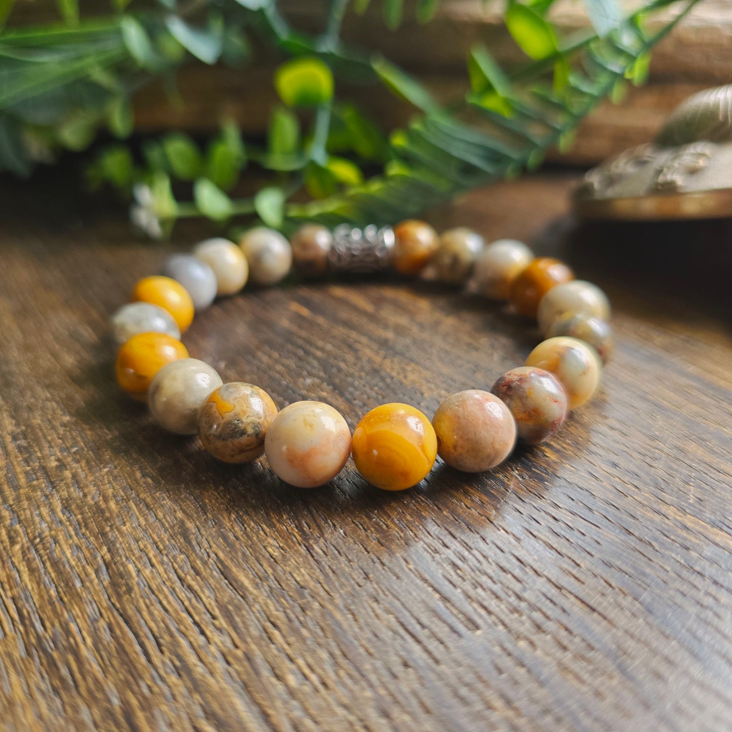 Bracelet en Agate crazy lace - 10mm