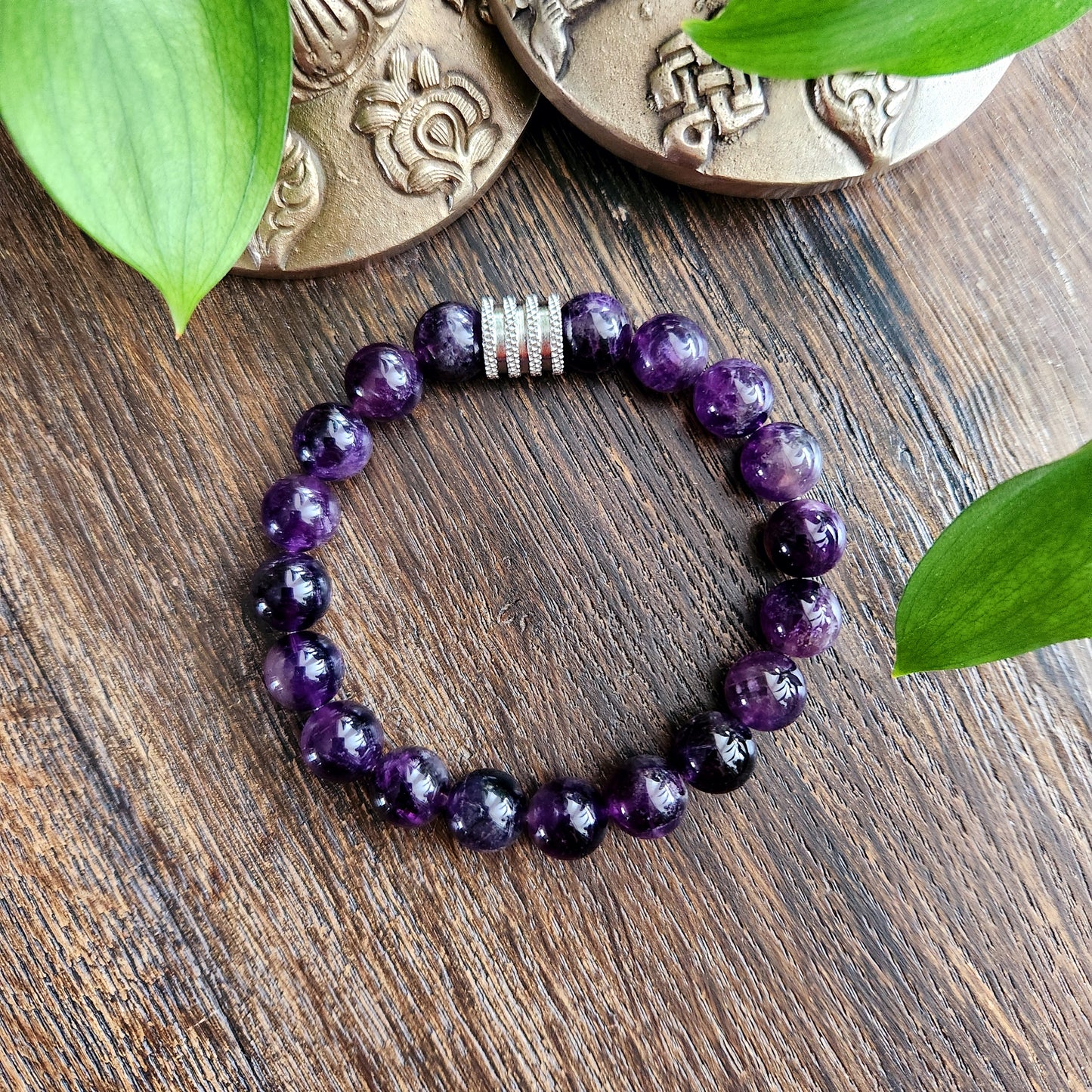 Bracelet en Améthyste - 10mm