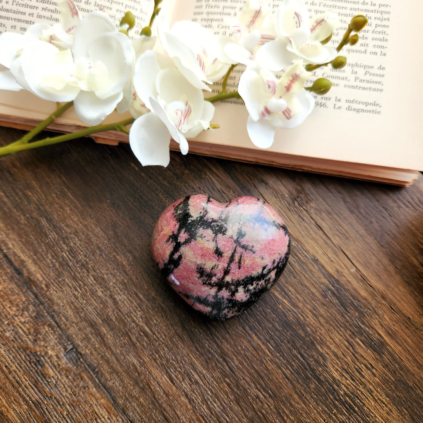 Cœur en Rhodonite - n°2
