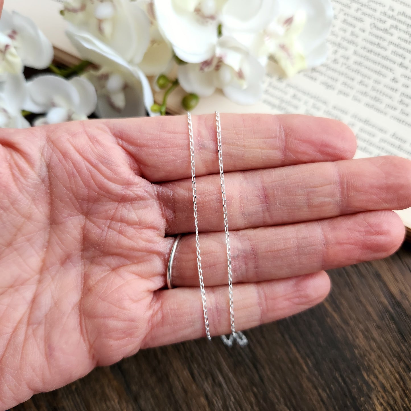 Chaîne en Argent 925 "Maille gourmette"