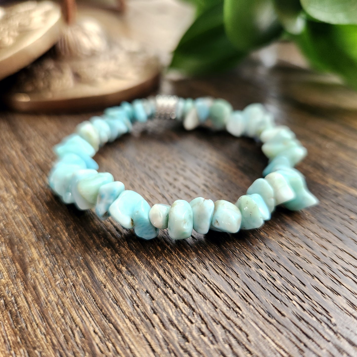 Bracelet en Larimar - chips