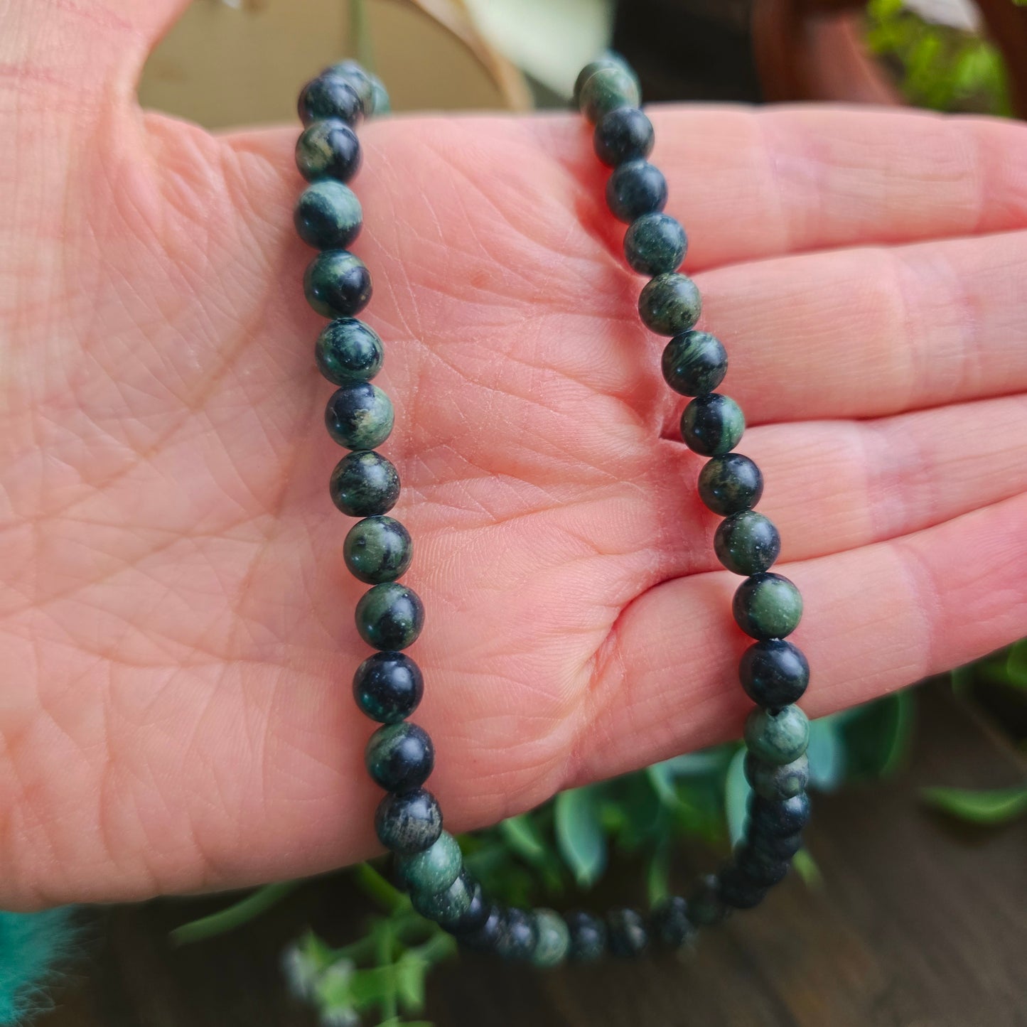 Collier en Jaspe Kambaba