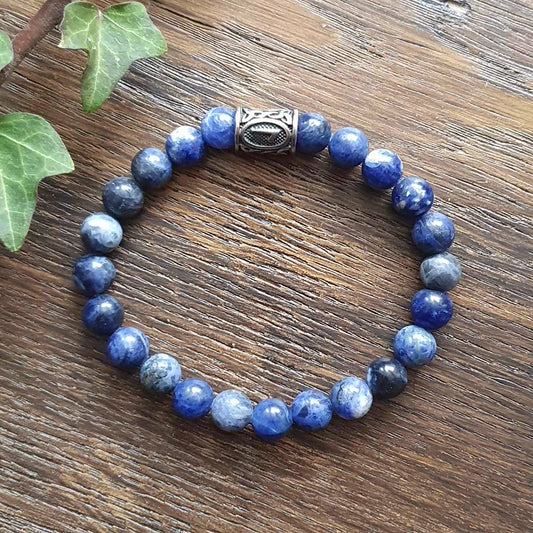 Bracelet en Sodalite - 8mm