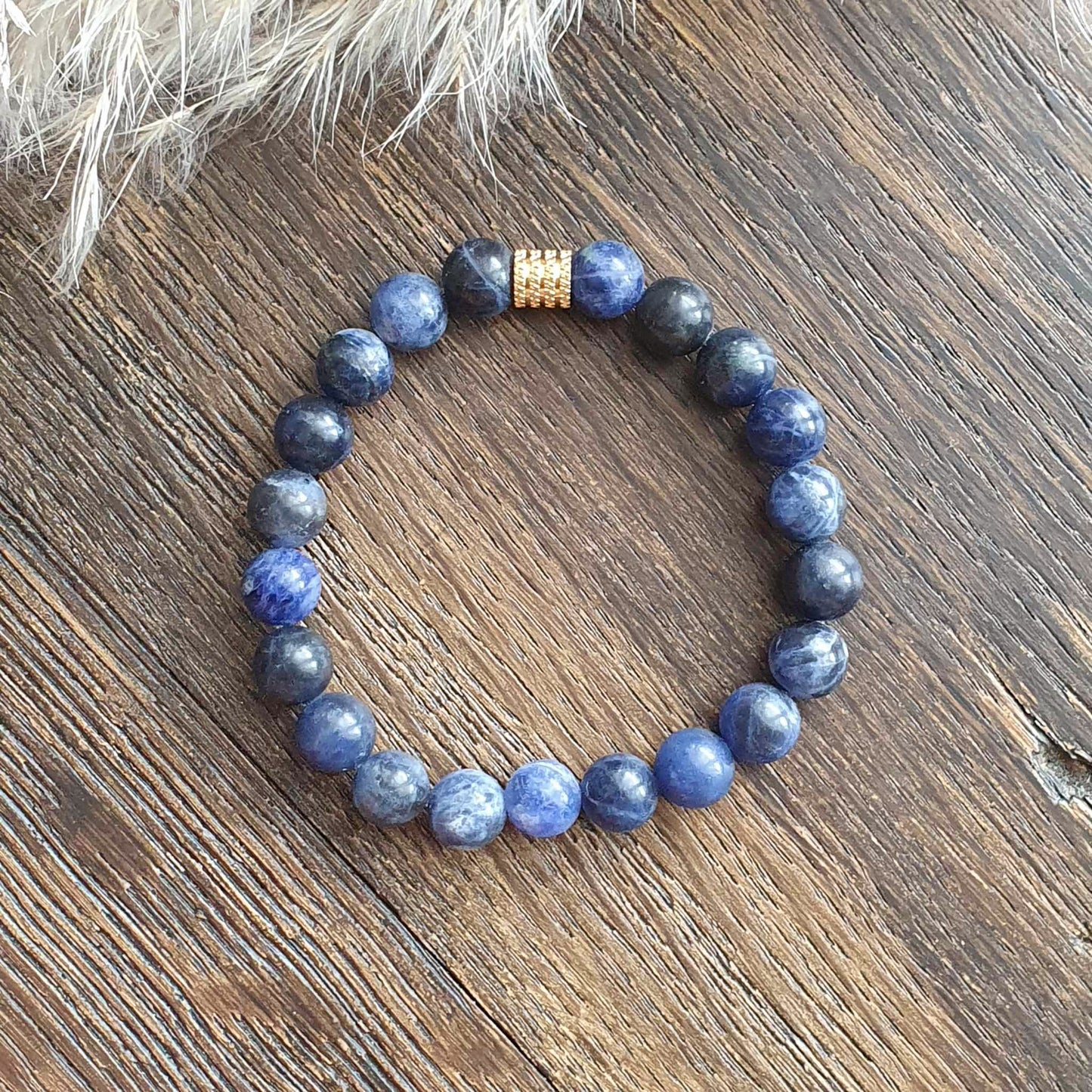 Bracelet en Sodalite - 8mm