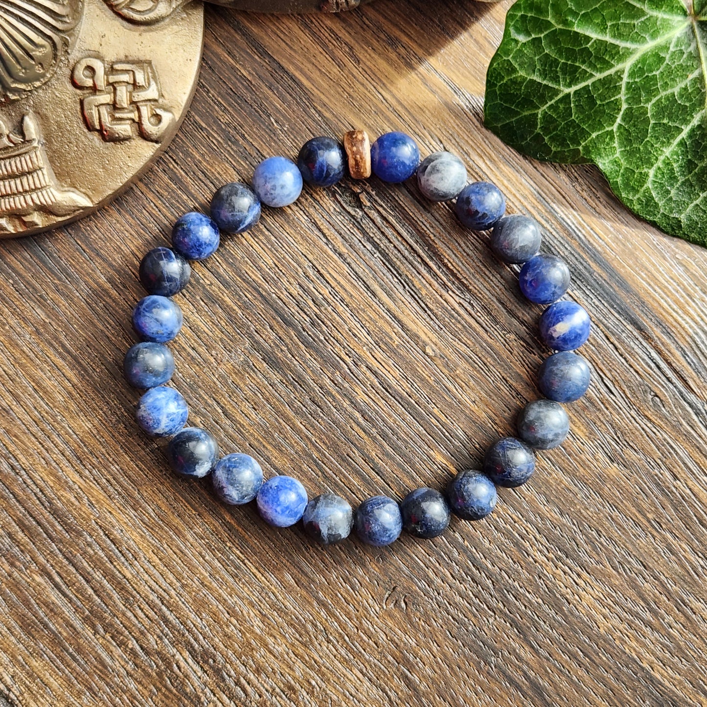 Bracelet en Sodalite - 8mm