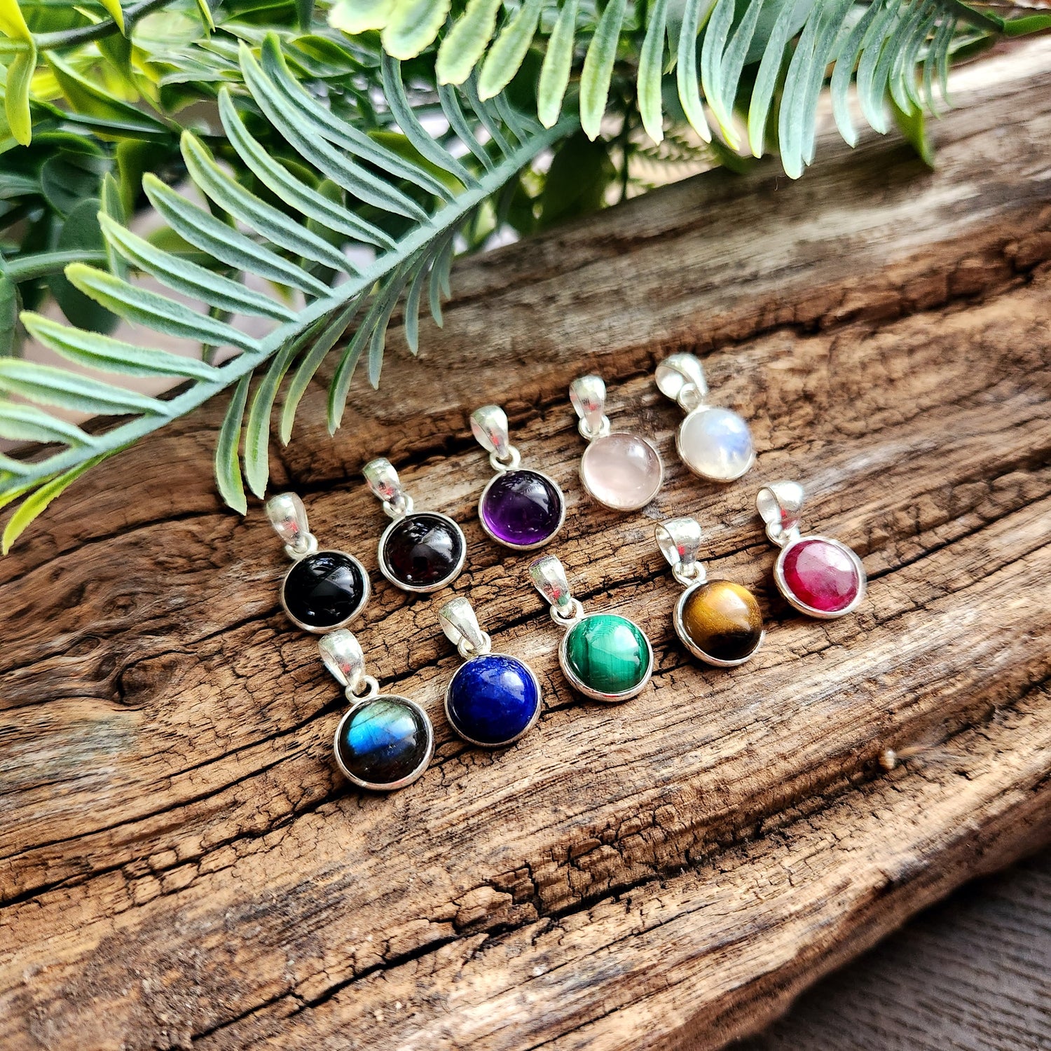 Pendentifs montage argent