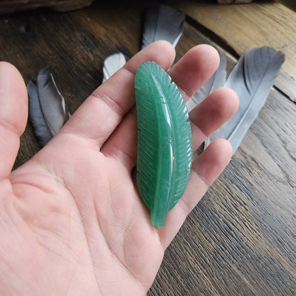 Plume en Aventurine