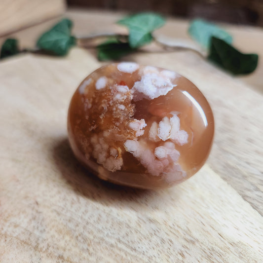 Galet en Agate Fleur - n°1