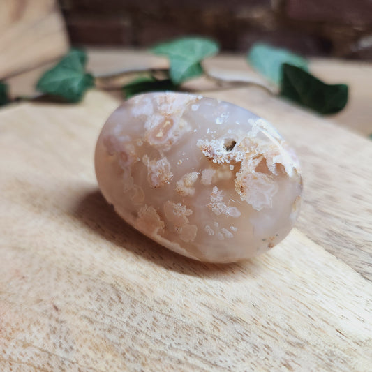 Galet en Agate Fleur - n°3