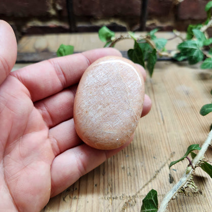 Galet en Amazonite Pêche - n°1