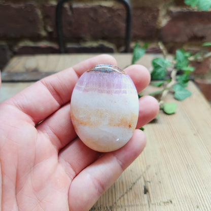 Galet en Aragonite Rose - n°1