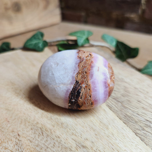 Galet en Aragonite Rose - n°2