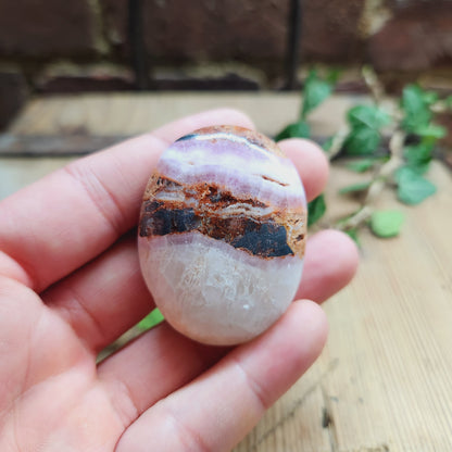 Galet en Aragonite Rose - n°2