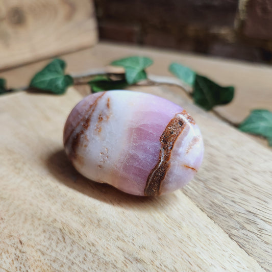 Galet en Aragonite Rose - n°3