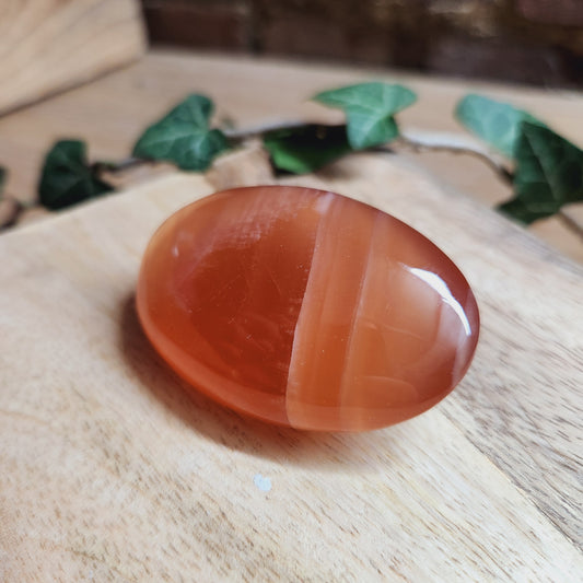 Galet en Calcite Miel - n°2