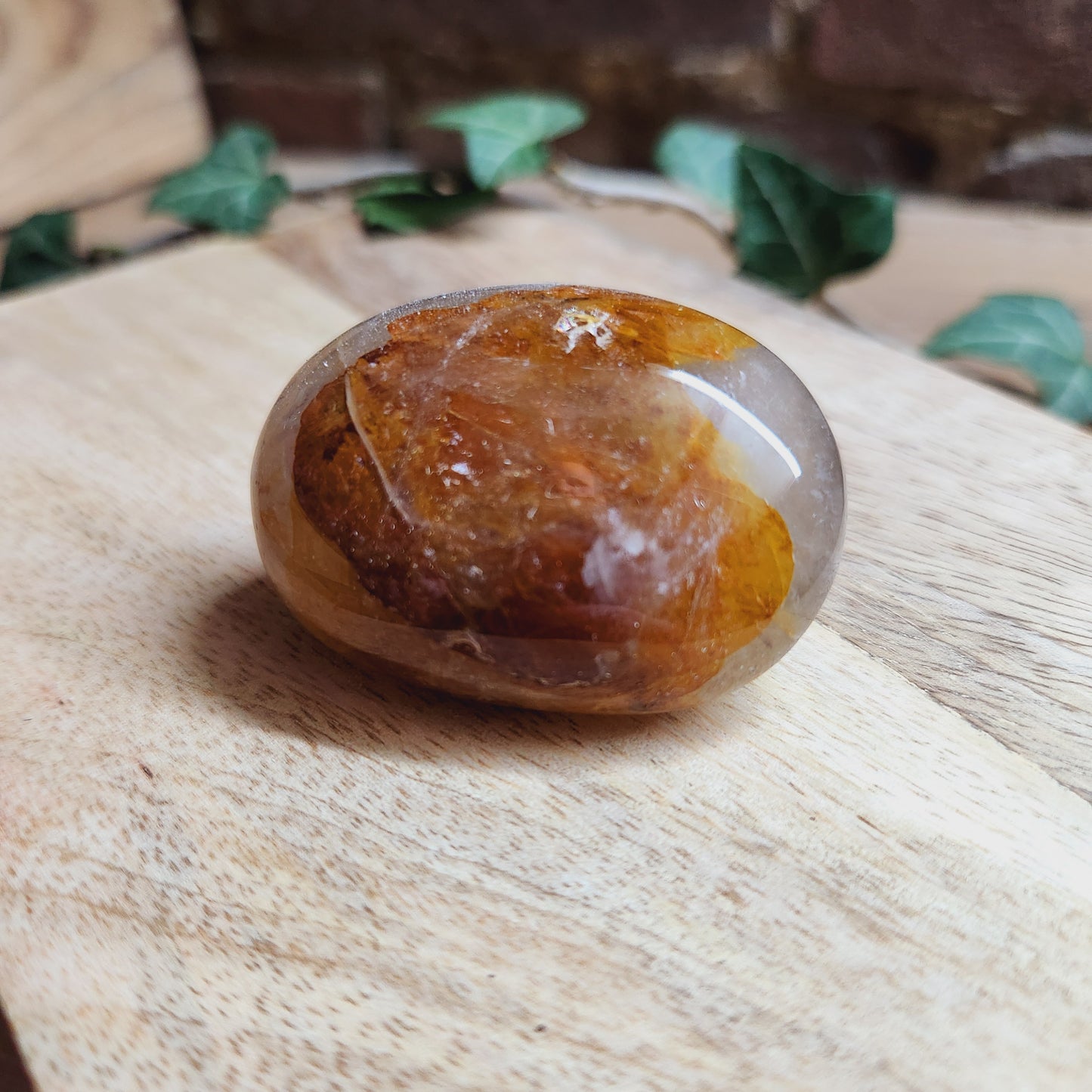 Galet en Quartz Hématoïde - n°3