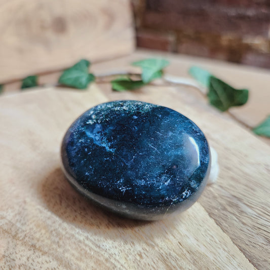 Galet en Agate Mousse - n°1