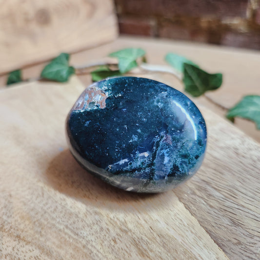 Galet en Agate Mousse - n°2