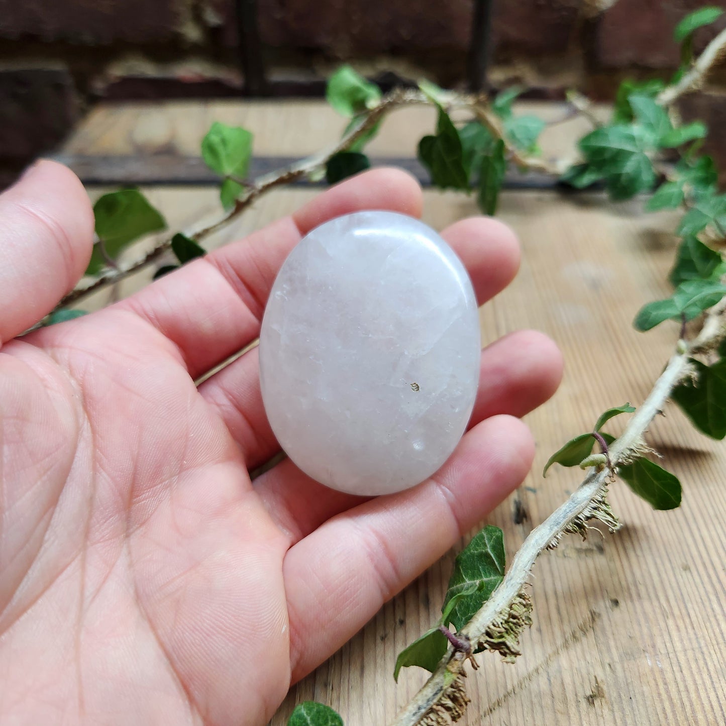 Galet en Quartz Blanc - n°1