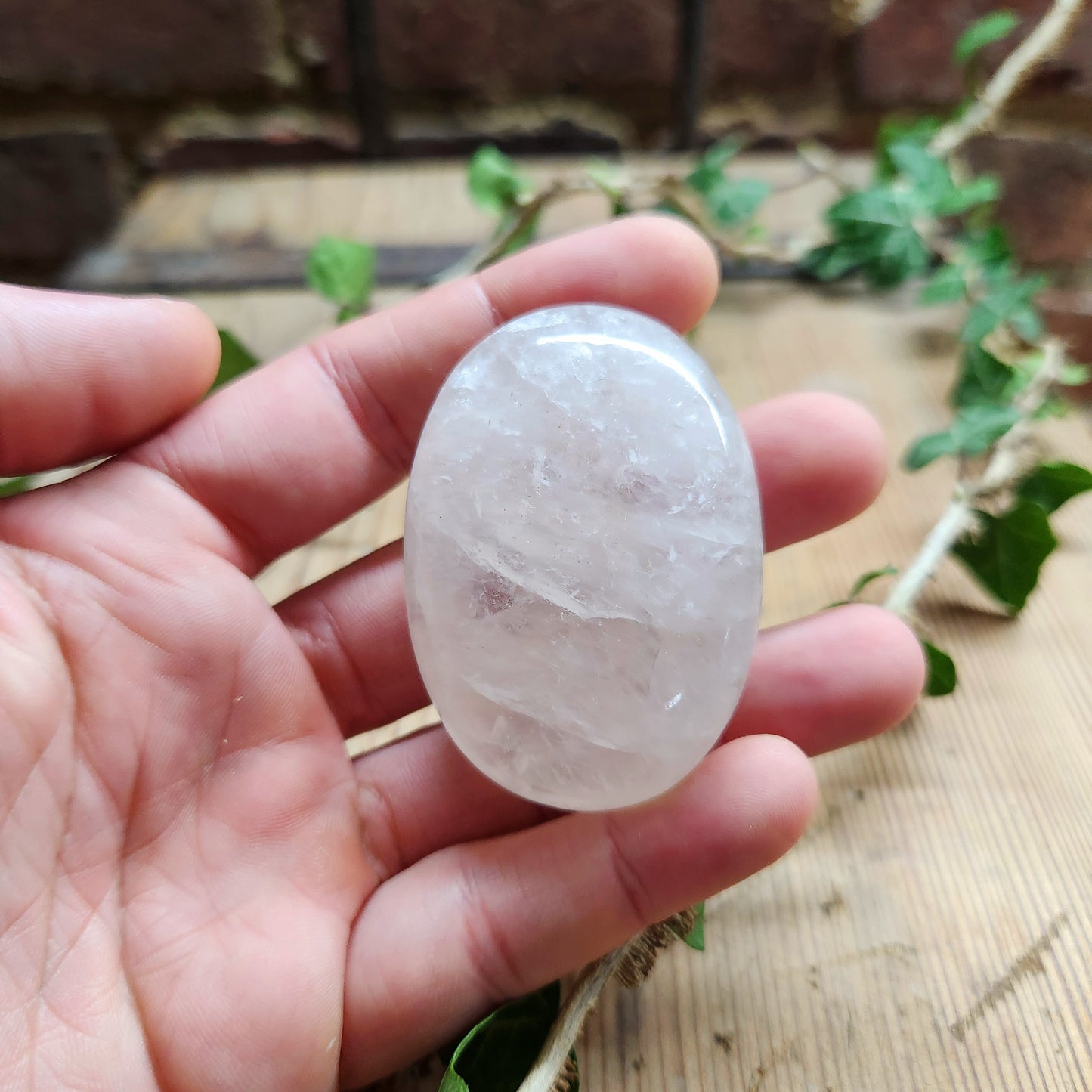 Galet en Quartz Blanc - n°3