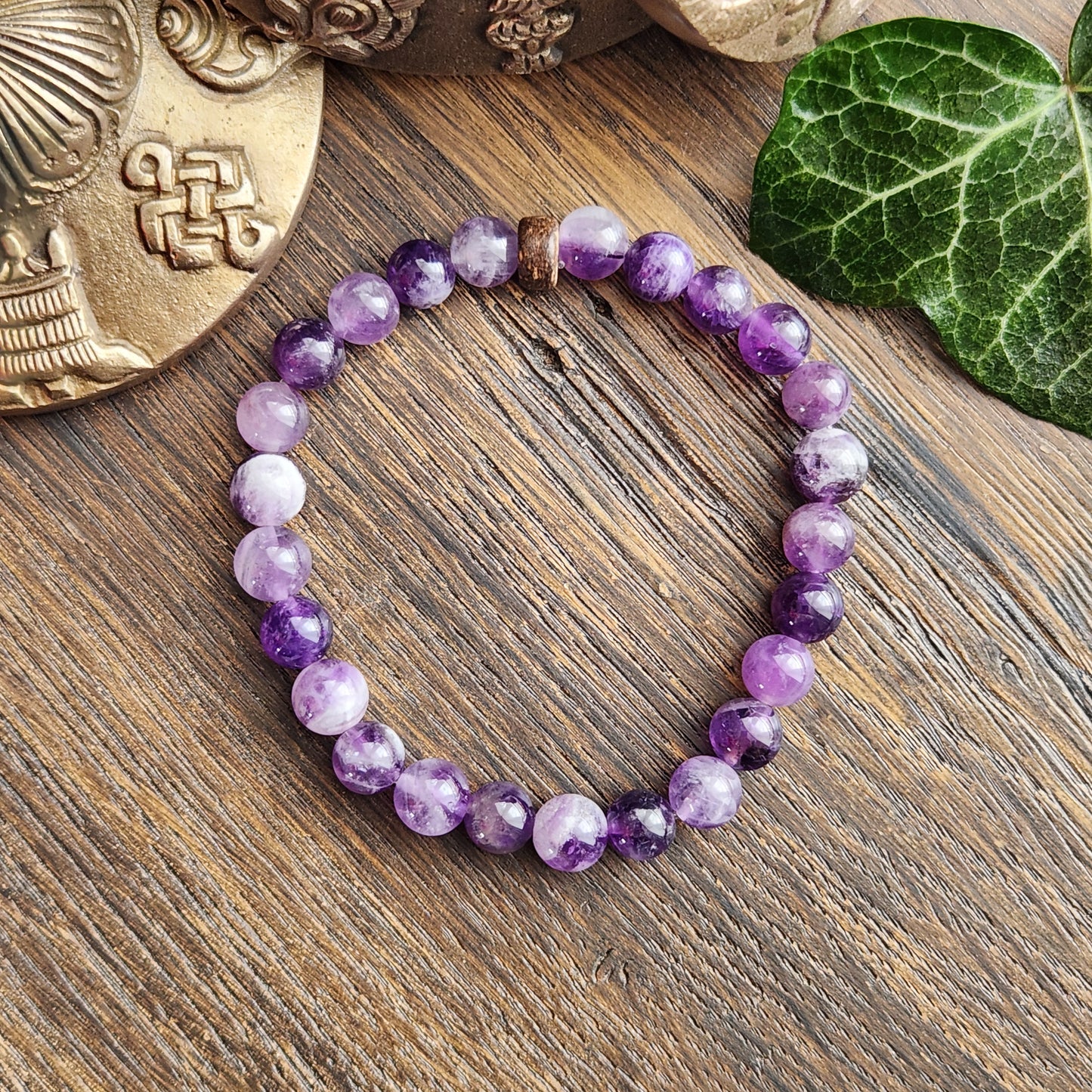 Bracelet en Améthyste - 8mm