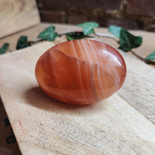 Galet en Calcite Miel - n°1