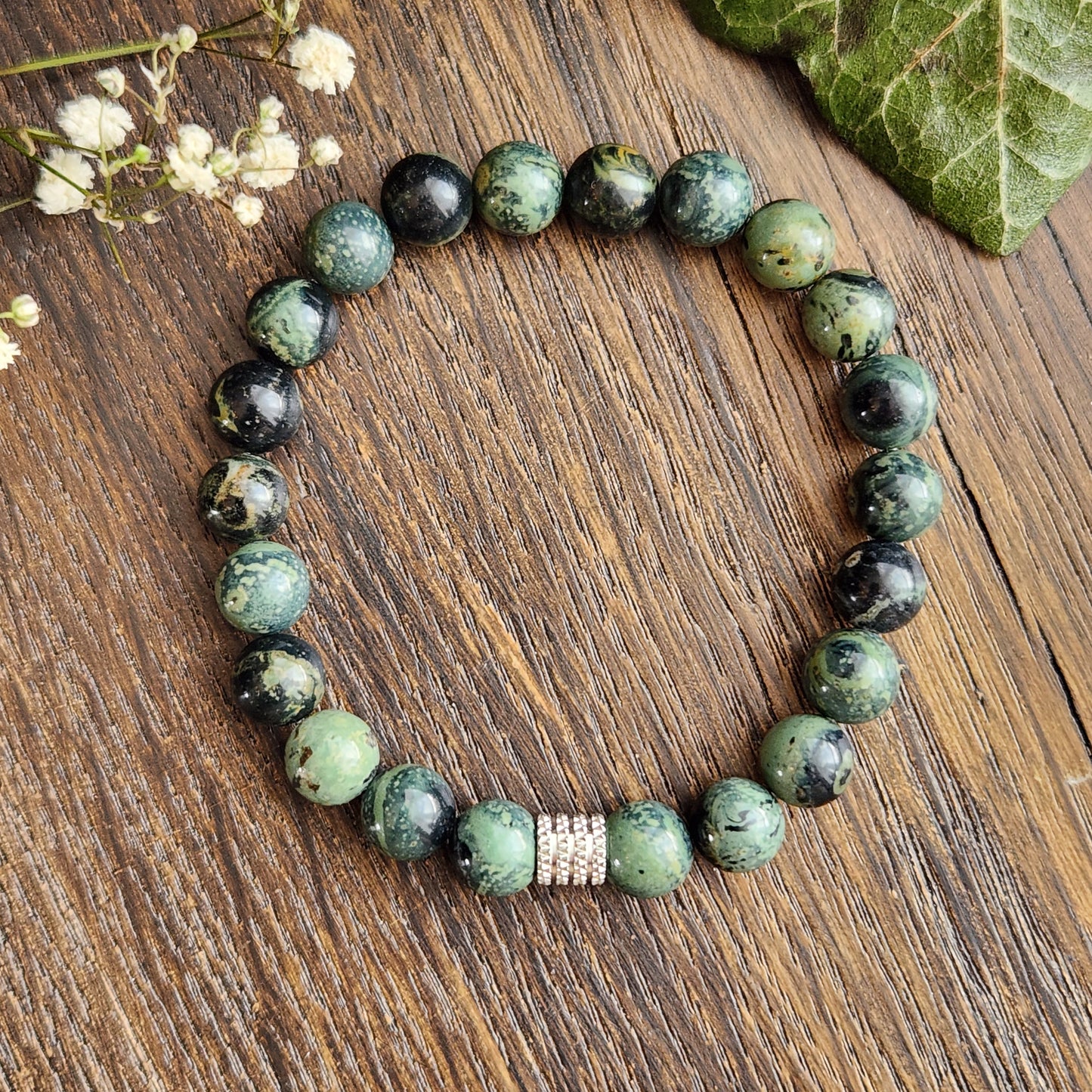 Bracelet en Jaspe Kambaba - 8mm